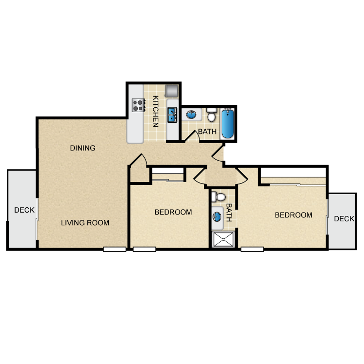 Floor plan image of Spinnaker