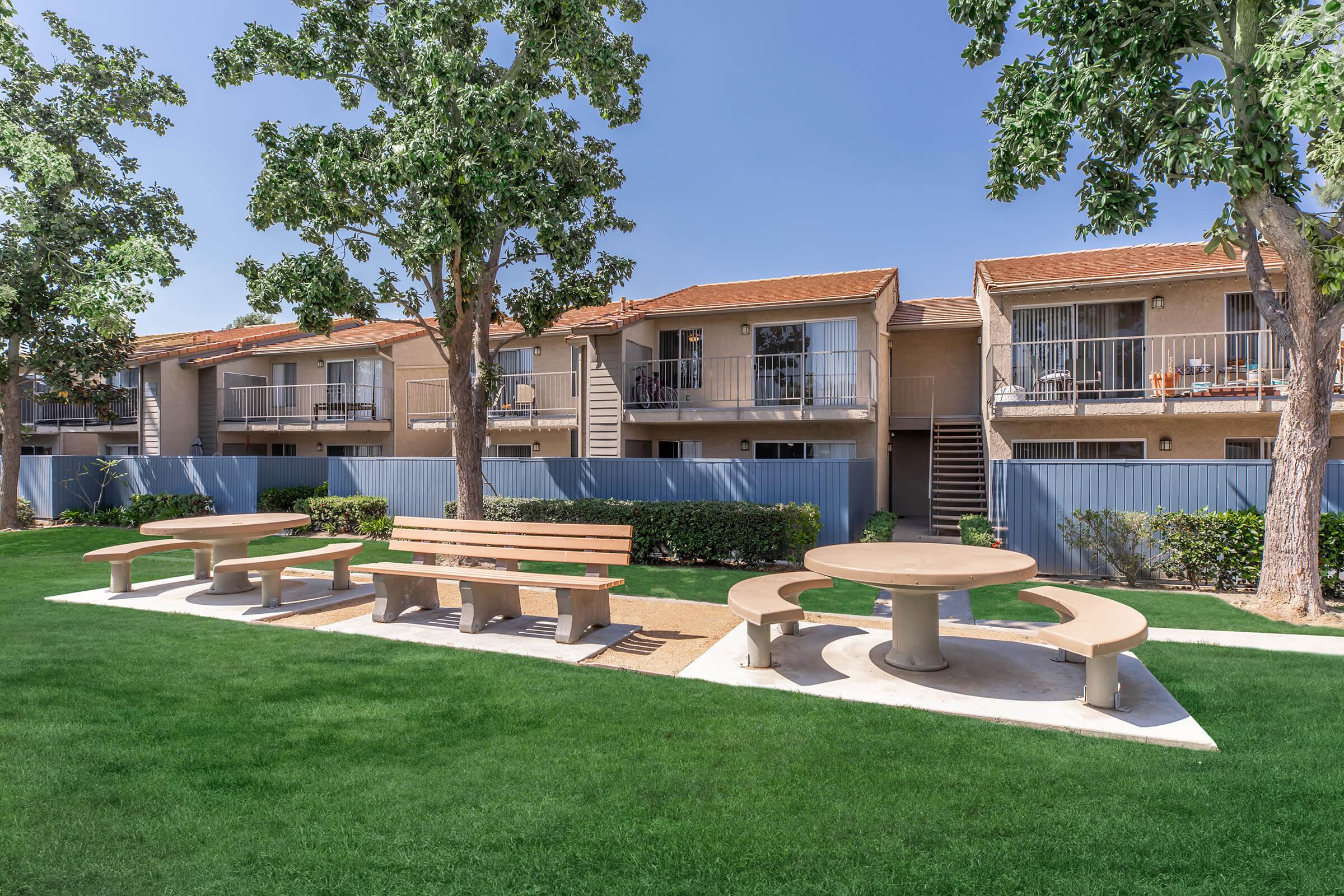 a large lawn in front of a house