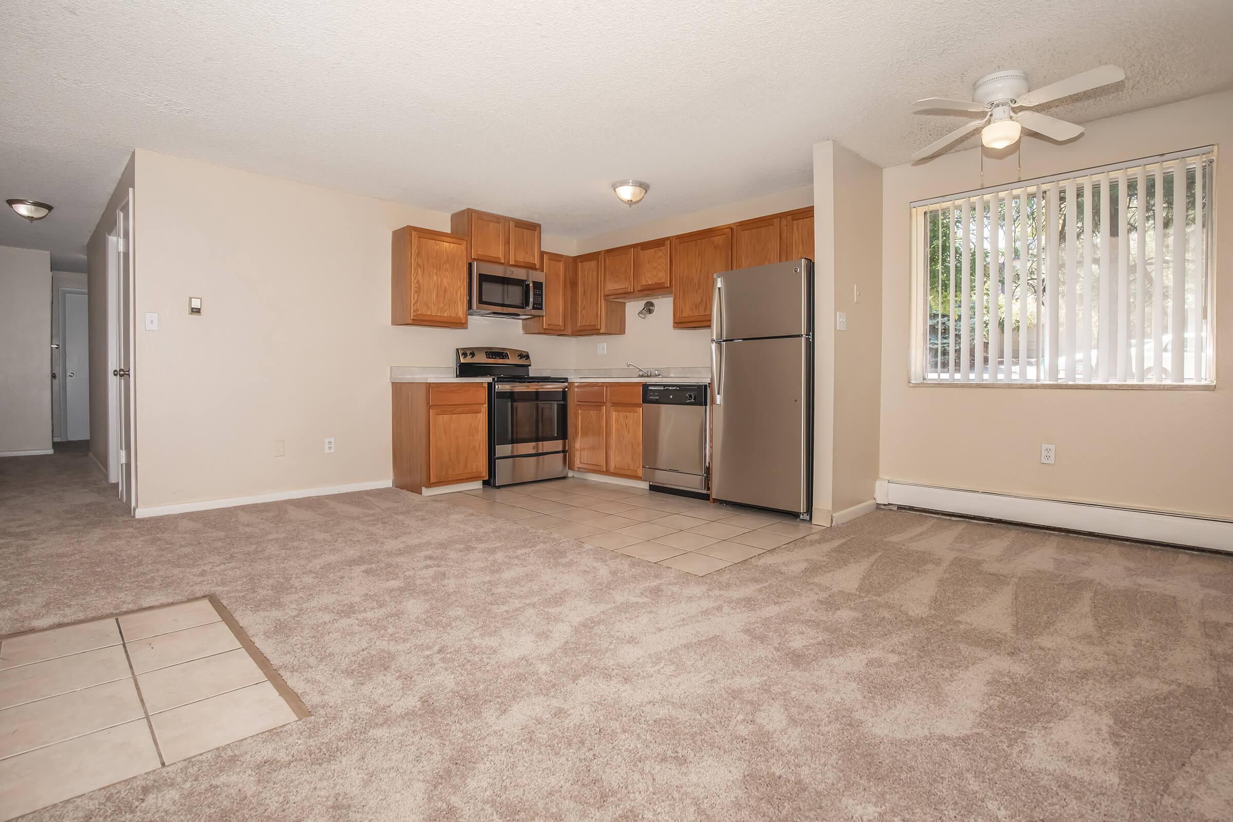 a room with a wooden floor