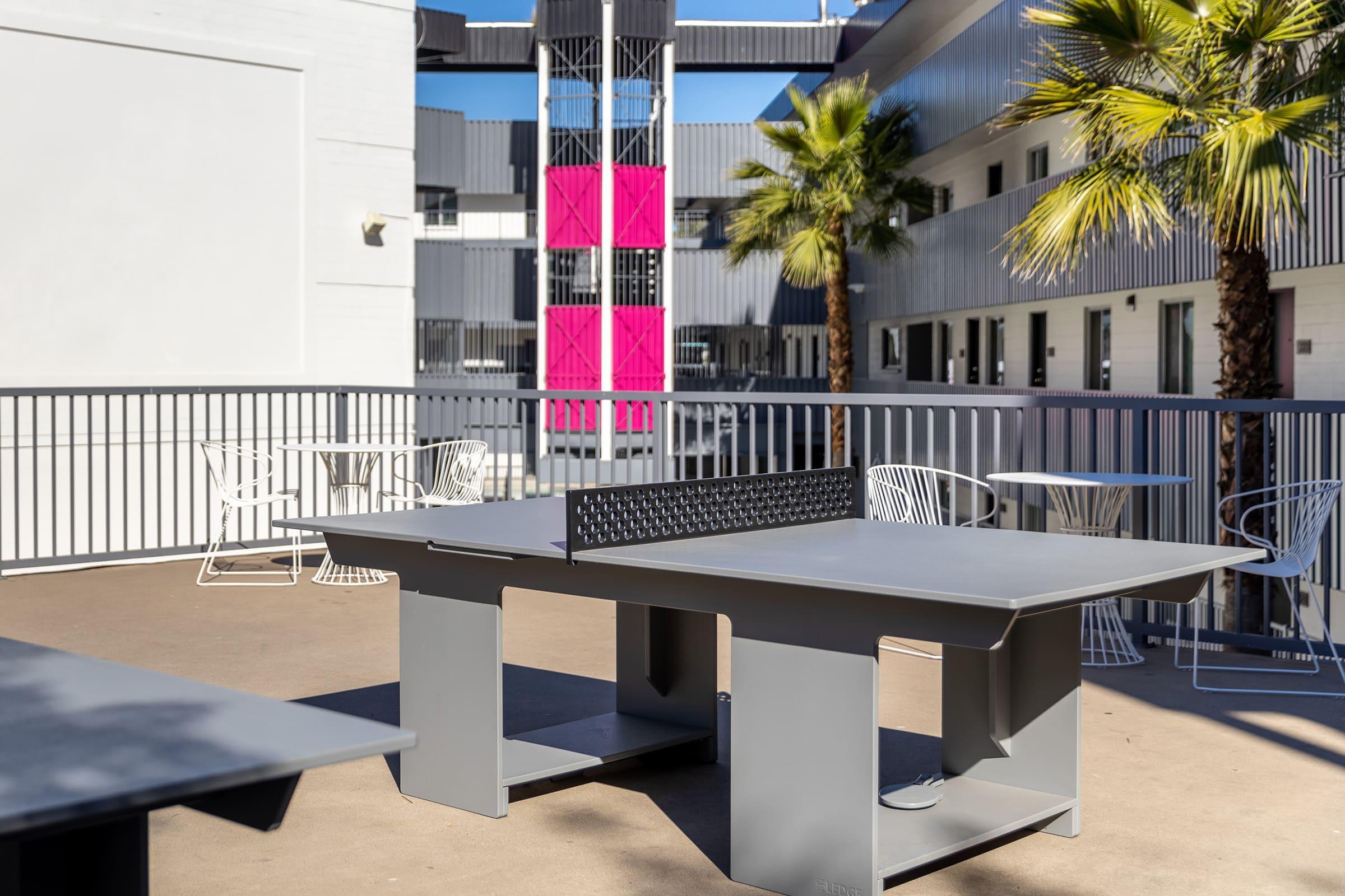 {Community Name} has ping-pong tables