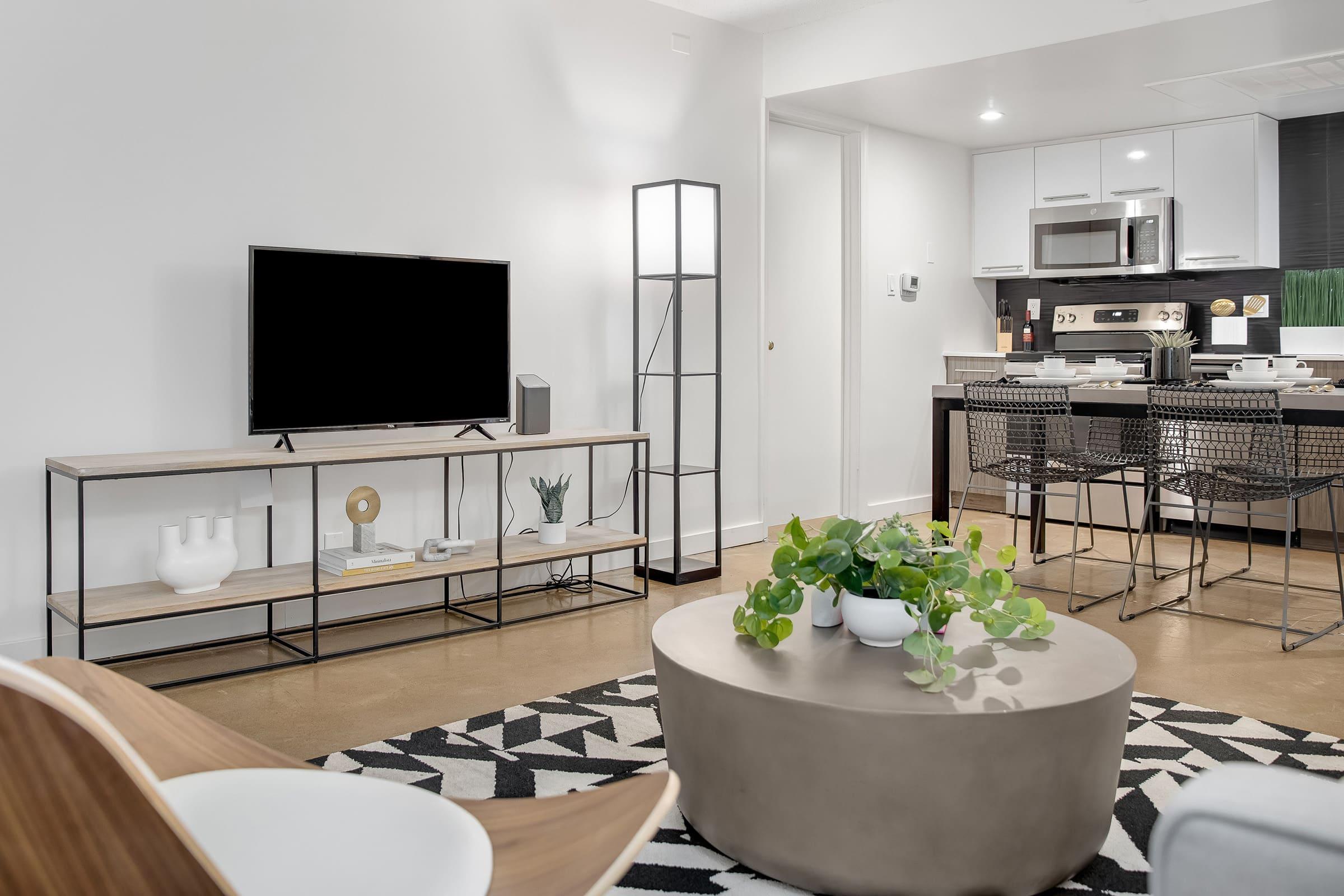 Living Room at {Community Name}