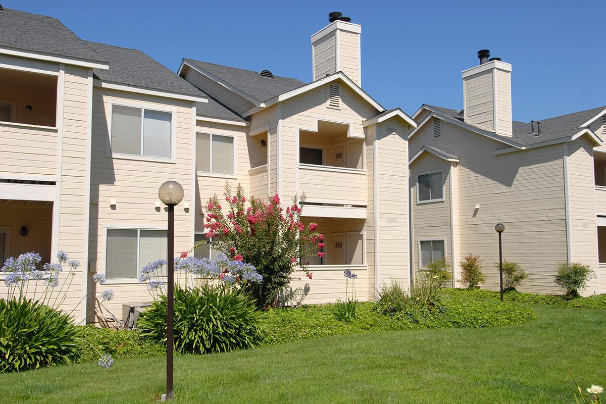 a large lawn in front of a house