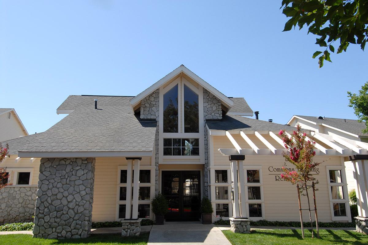 a large lawn in front of a house