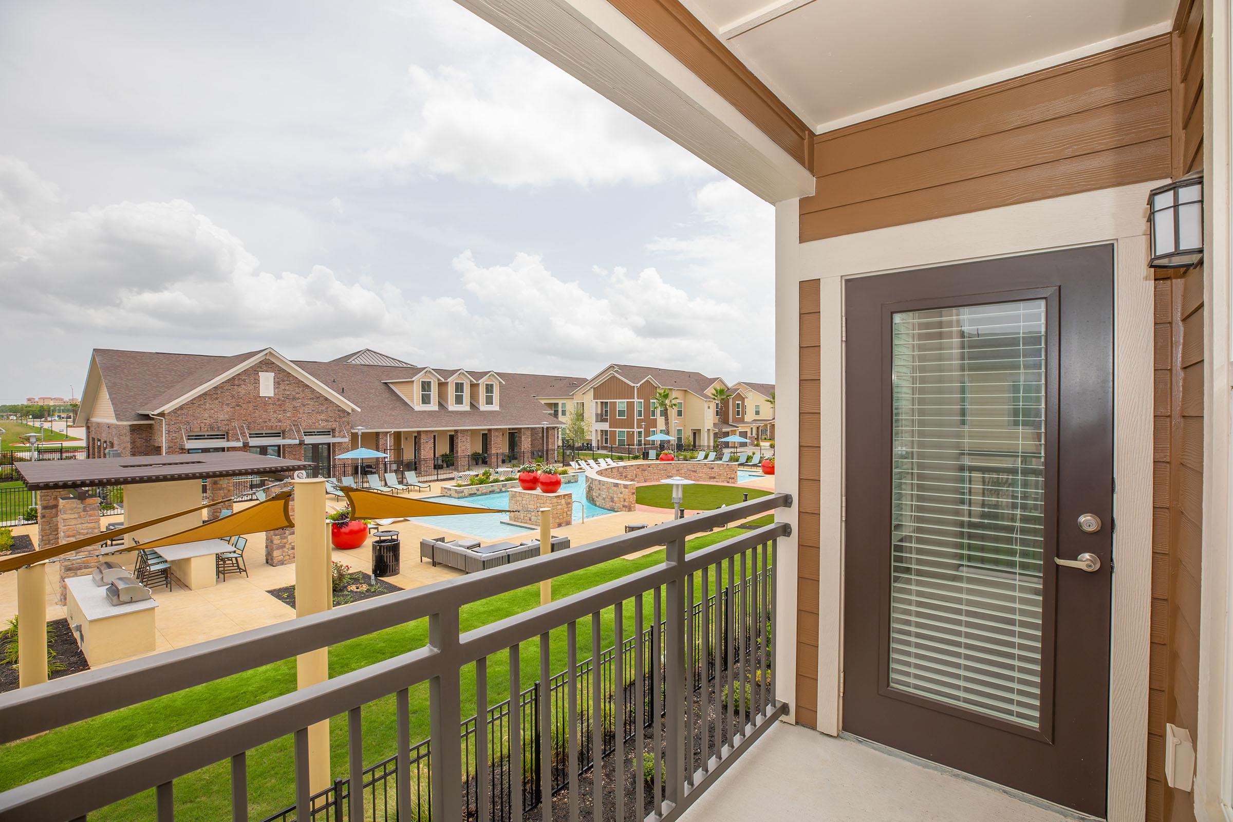 ENJOY VIEWS OF TEXAS FROM YOUR BALCONY OR PATIO