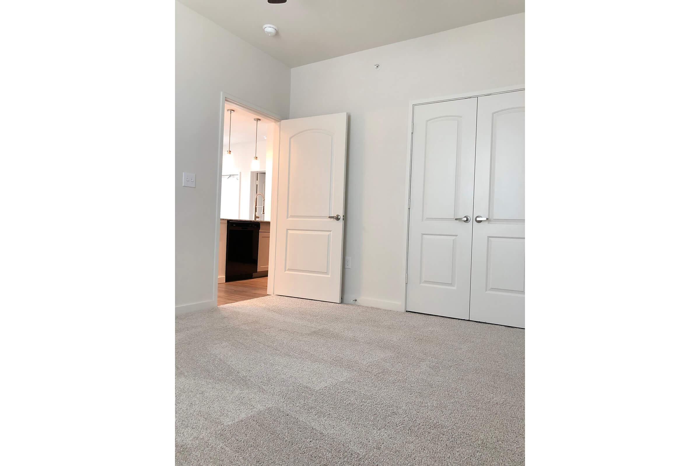 a white door