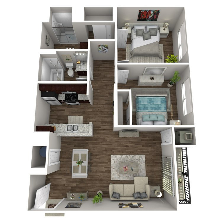 Floor plan image of Lake Creek