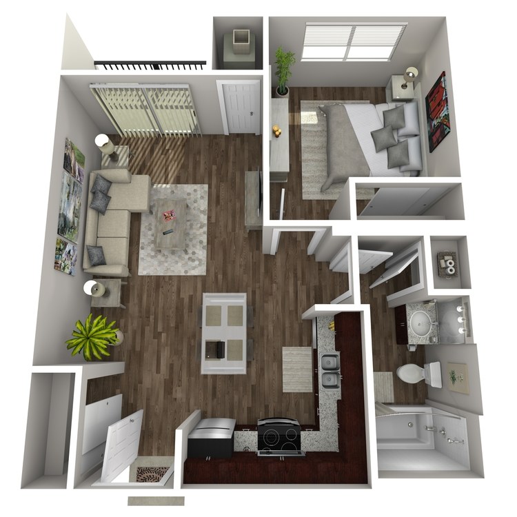 Floor plan image of Eby Creek