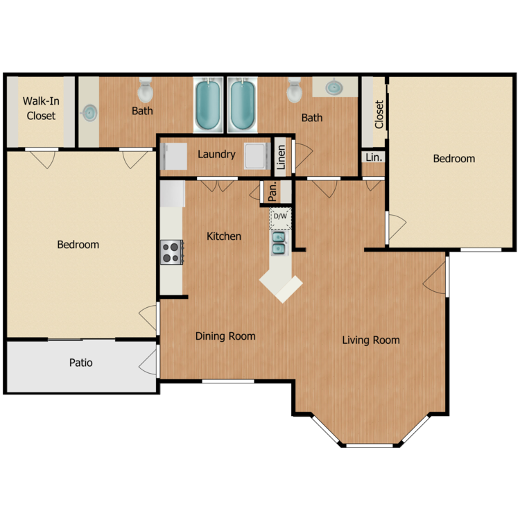 Floor plan image of Timberline