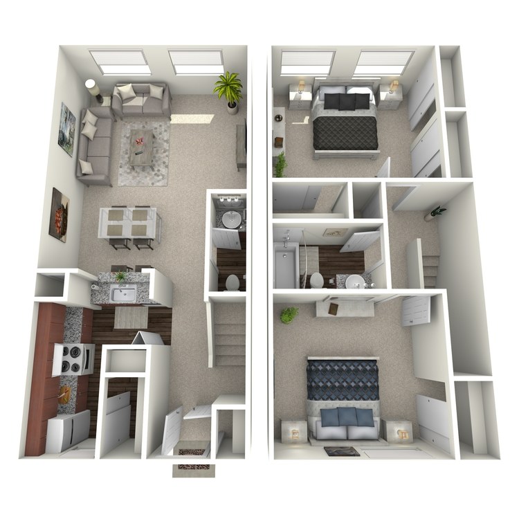 Floor plan image of B2