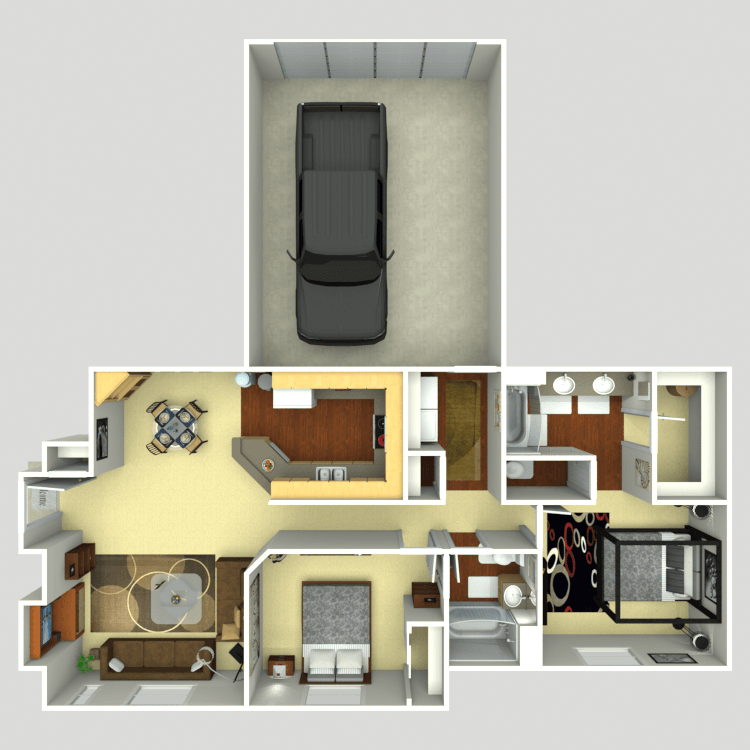 Floor plan image of Tuscany D