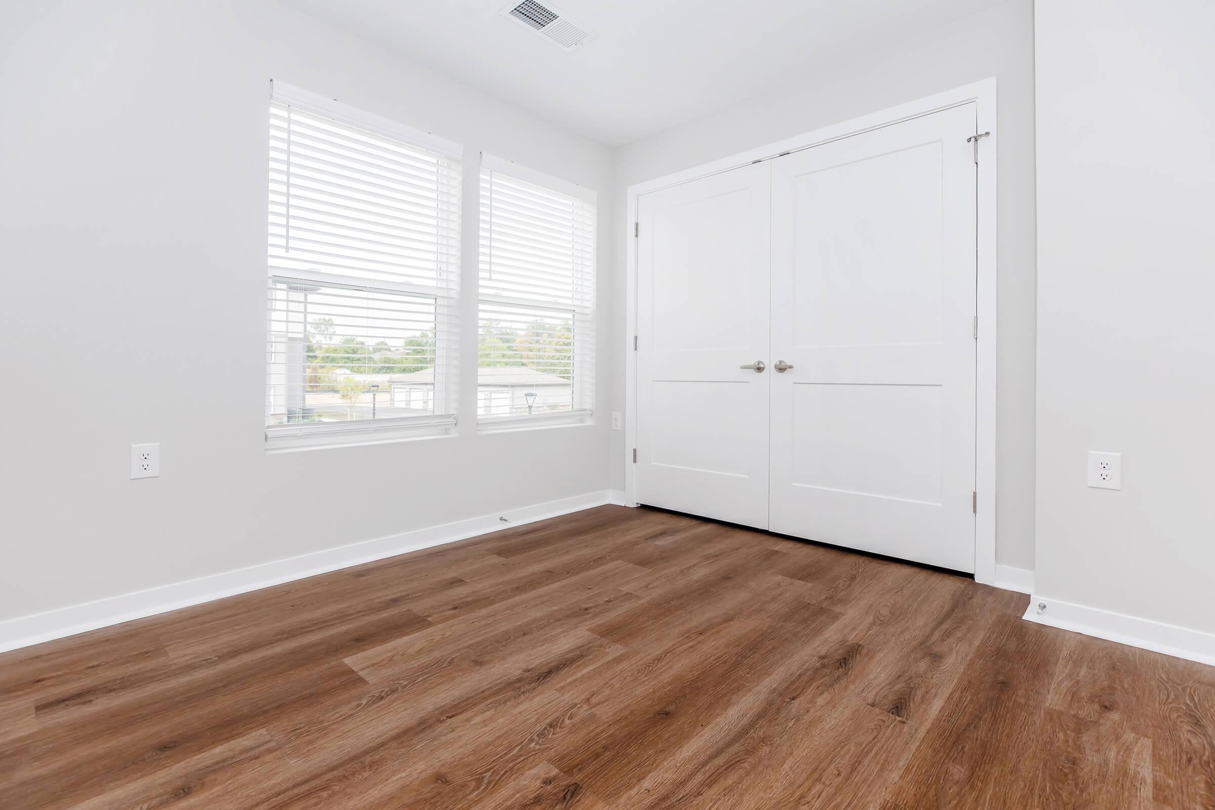 a building with a wooden floor