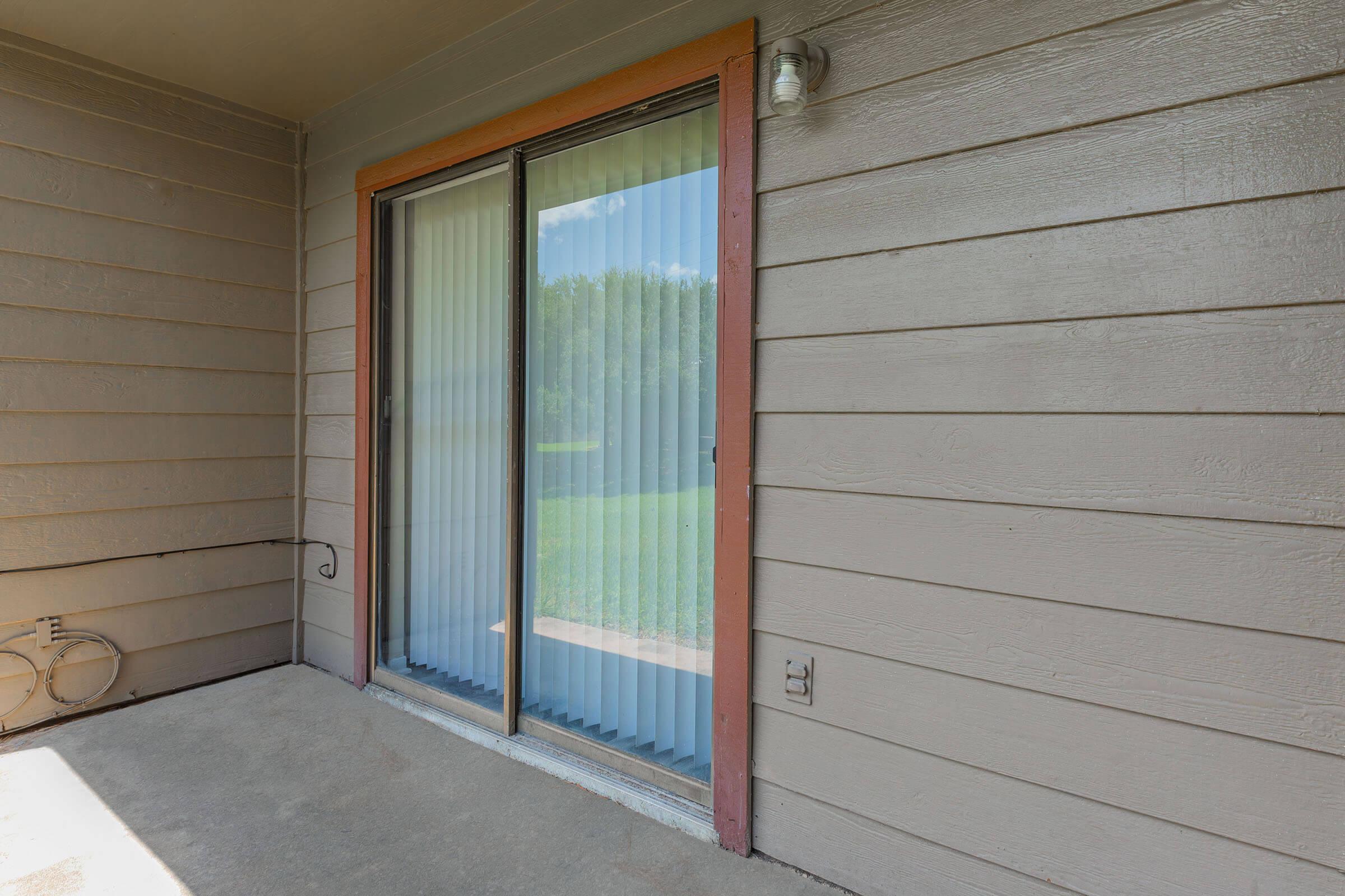 a door with a window