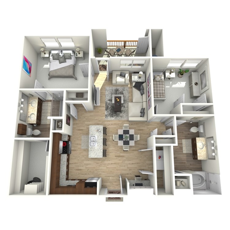 Floor plan image of B3