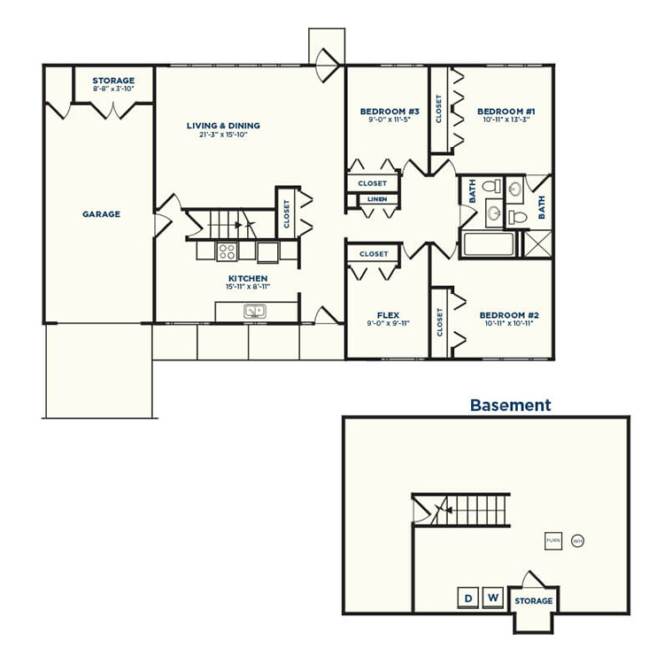 Floor plan image of Linden