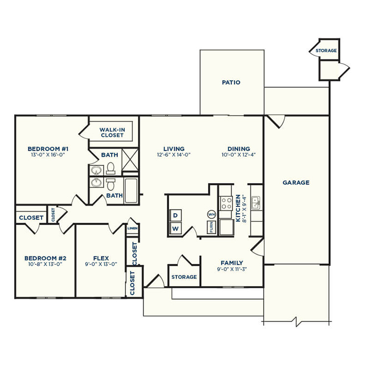 Floor plan image of Palm