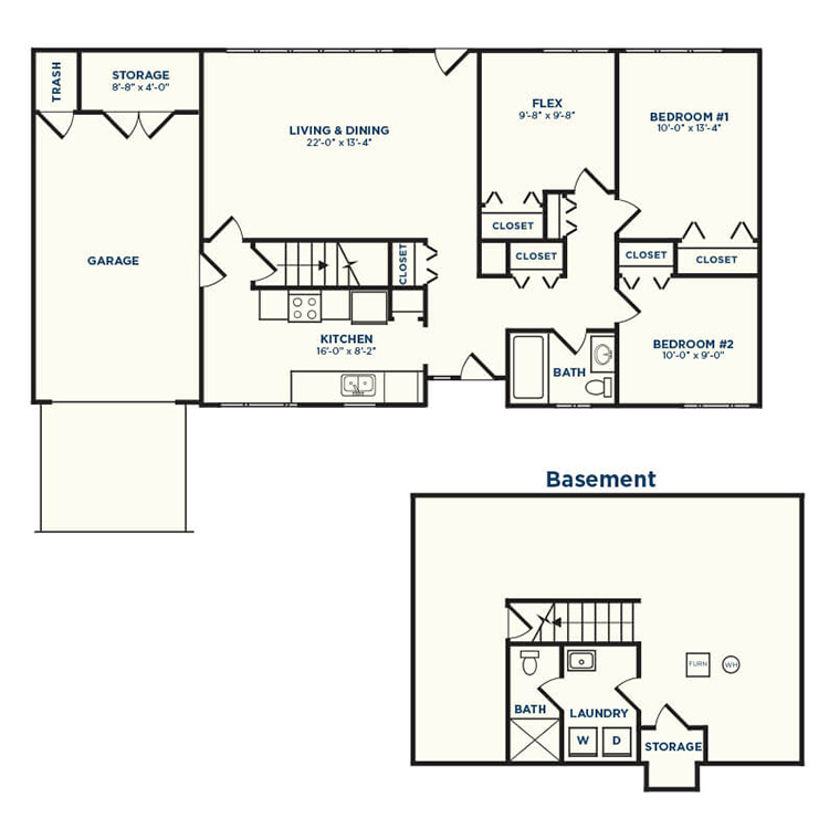 Floor Plans Rising View Offutt Military Housing In Bellevue Ne