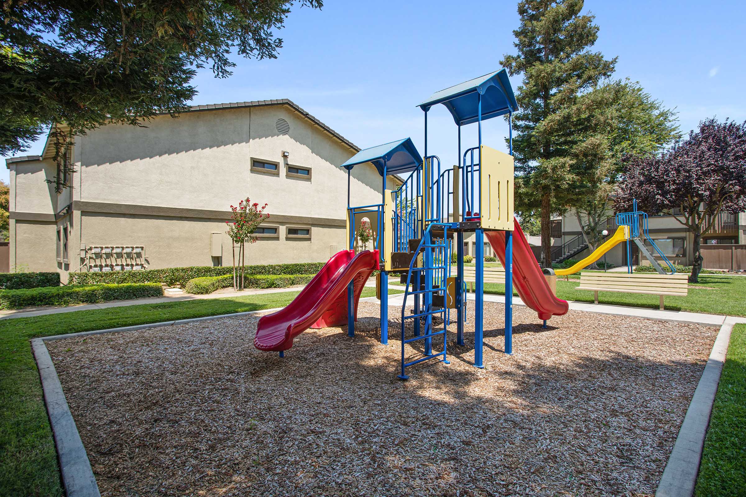 playground with slide