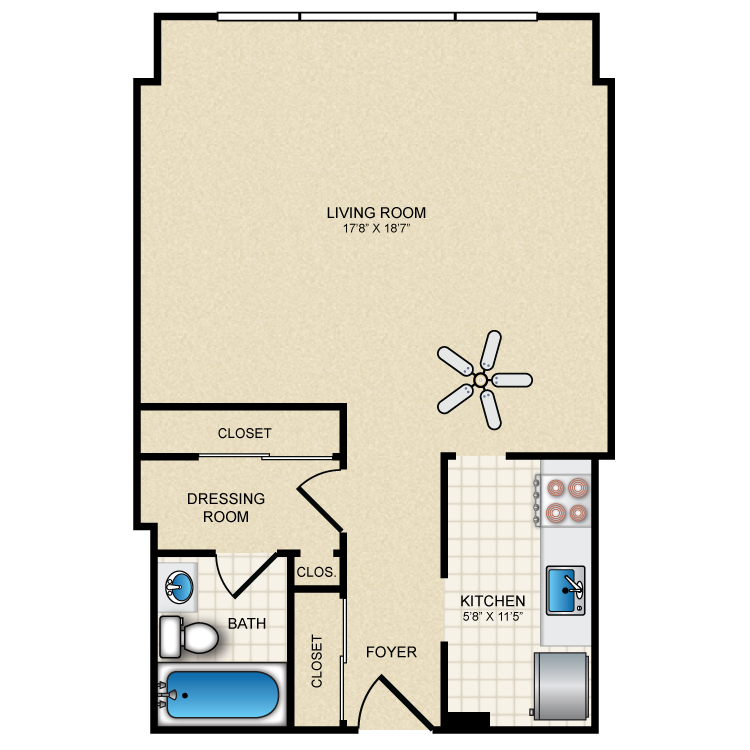 Floor plan image of S2