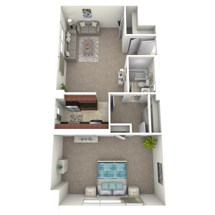 Floor plan image of A1