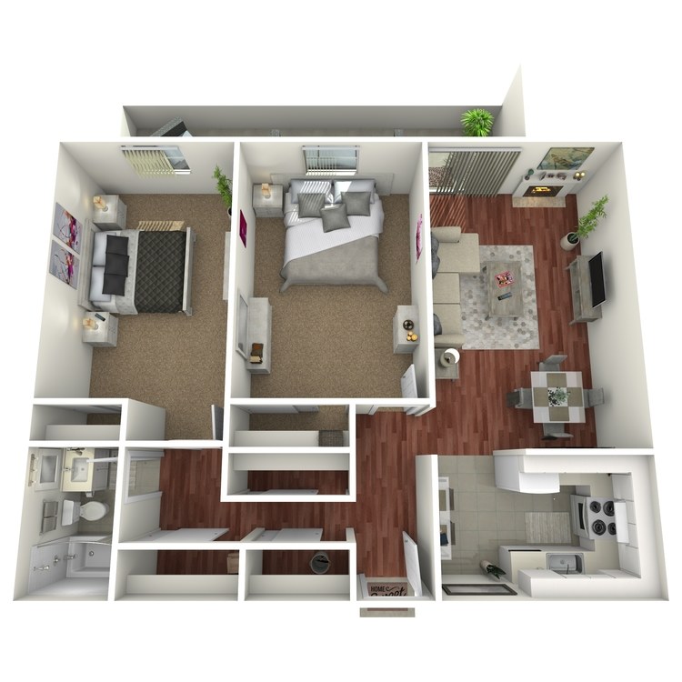 Floor plan image of B4