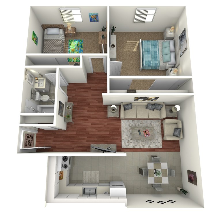 Floor plan image of B2