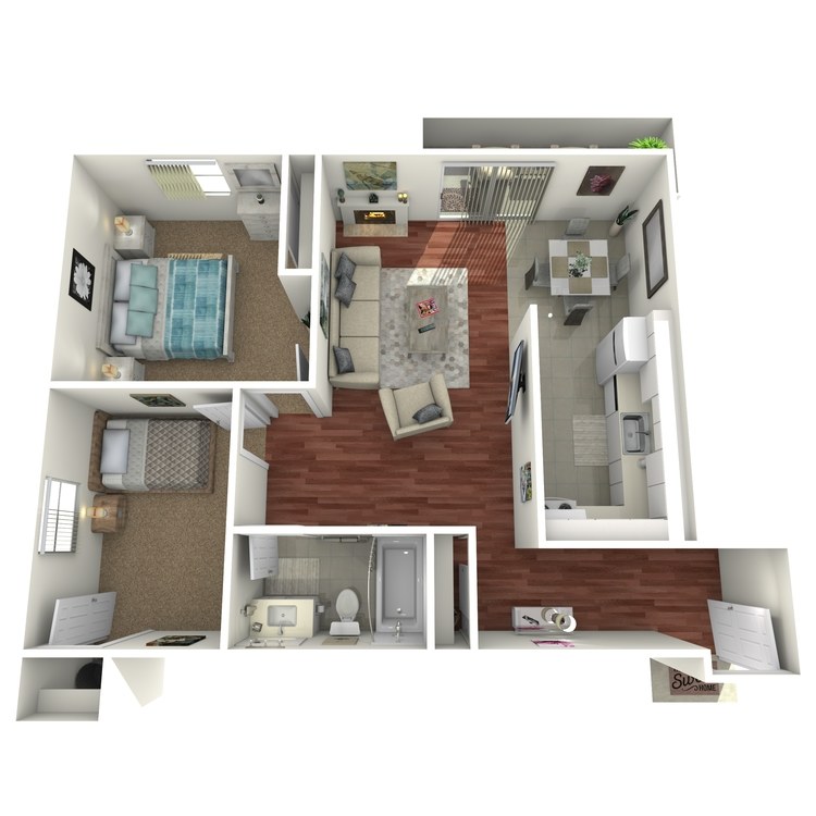 Floor plan image of B1
