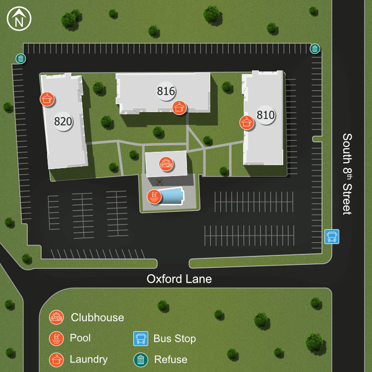 We make every effort to make our website accessible to anybody, especially those with disabilities. If you have question in terms of the relative location of an amenity or apartment home, please give us a call.