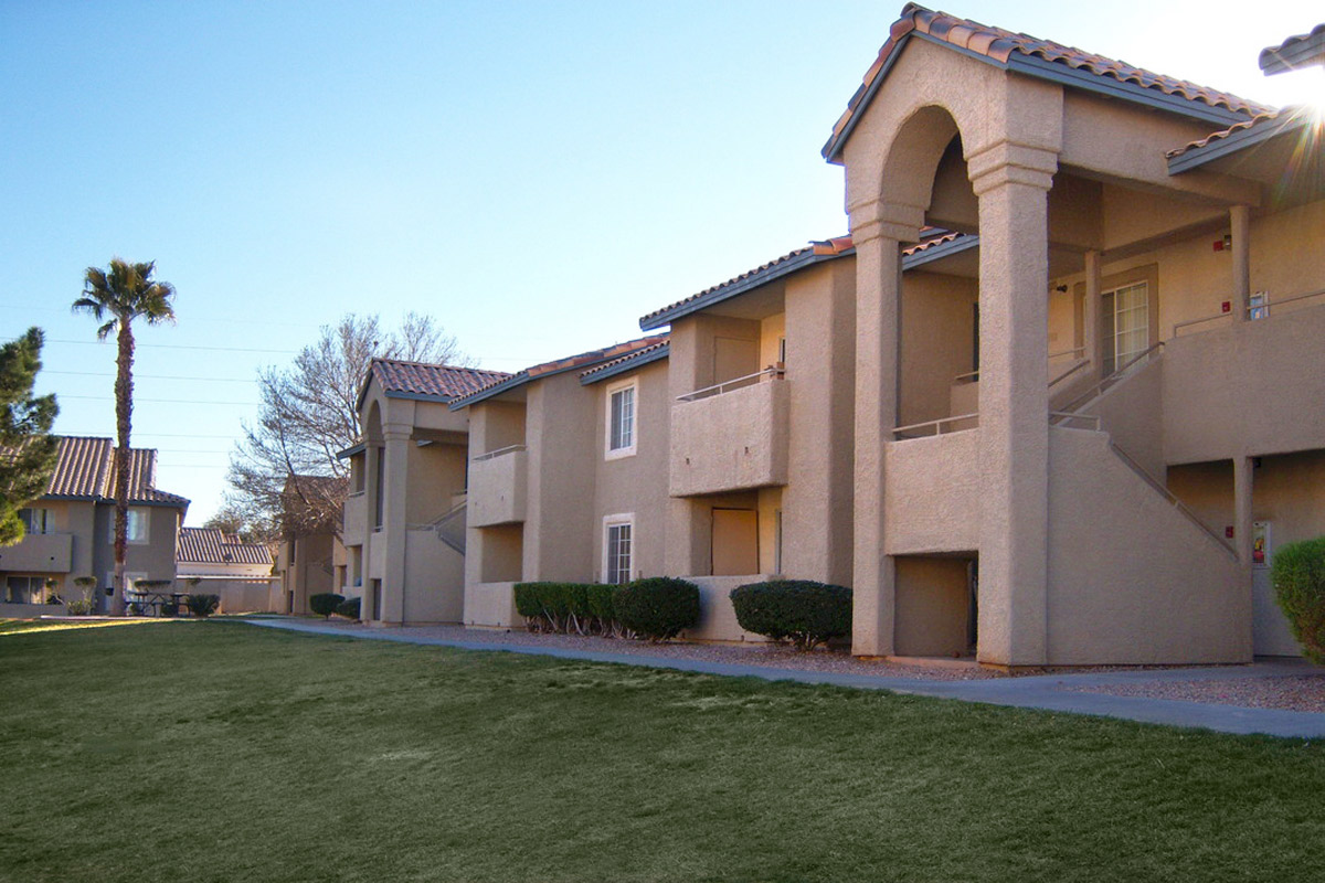 a large lawn in front of a house