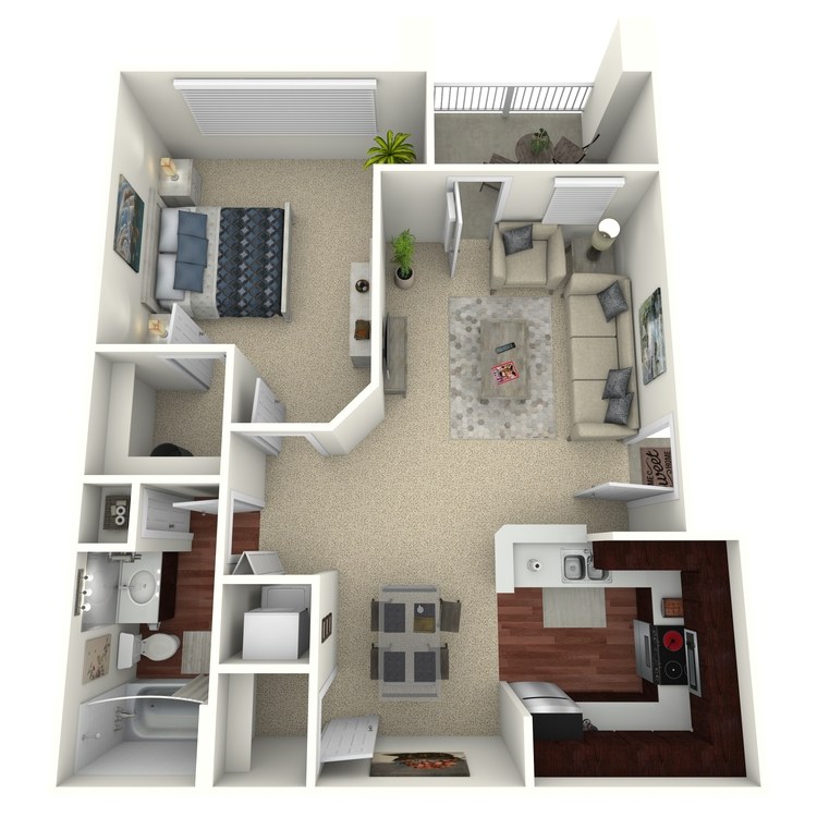 Floor plan image of A1