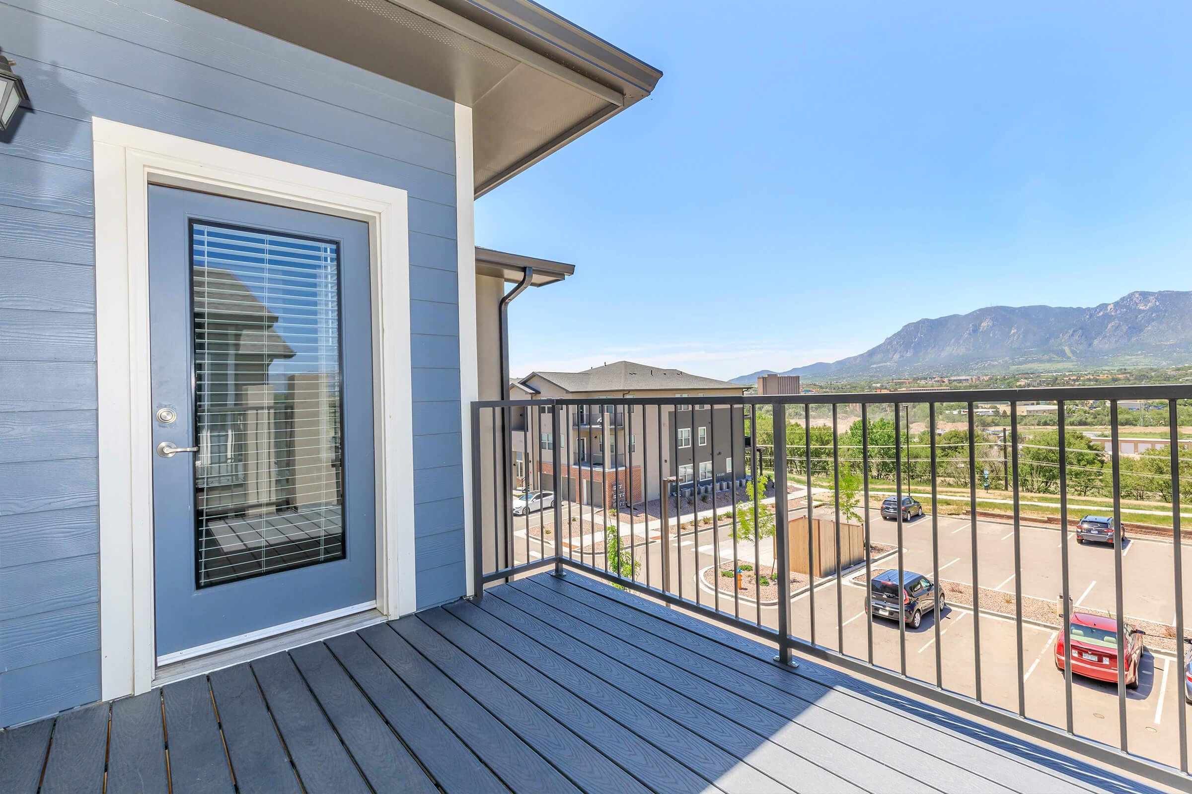 ENJOY THE VIEW FROM YOUR PERSONAL BALCONY OR PATIO