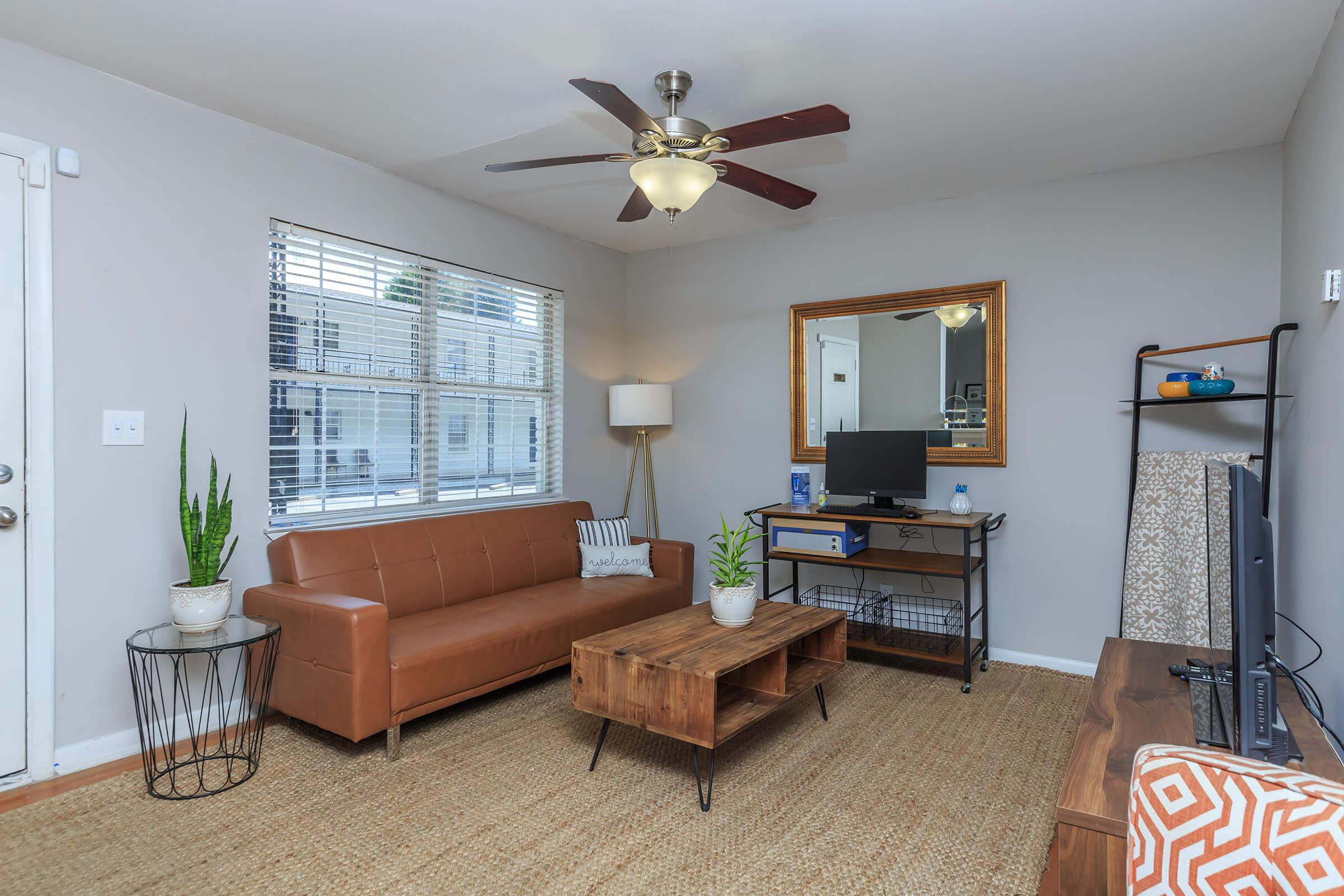 SPACIOUS LIVING ROOMS AT THE PARK AT PEACHTREE HILLS