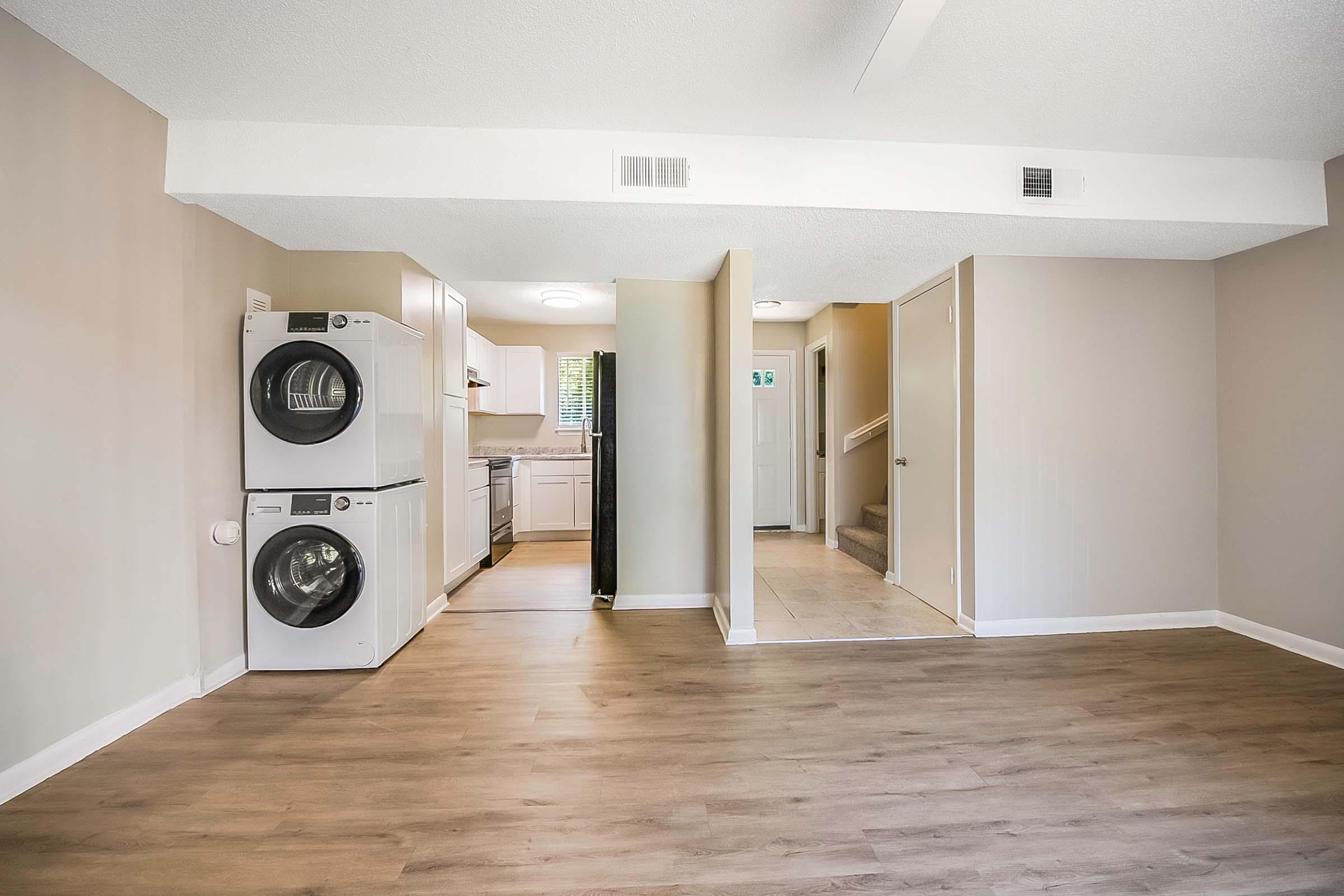 a kitchen with a sink and a microwave