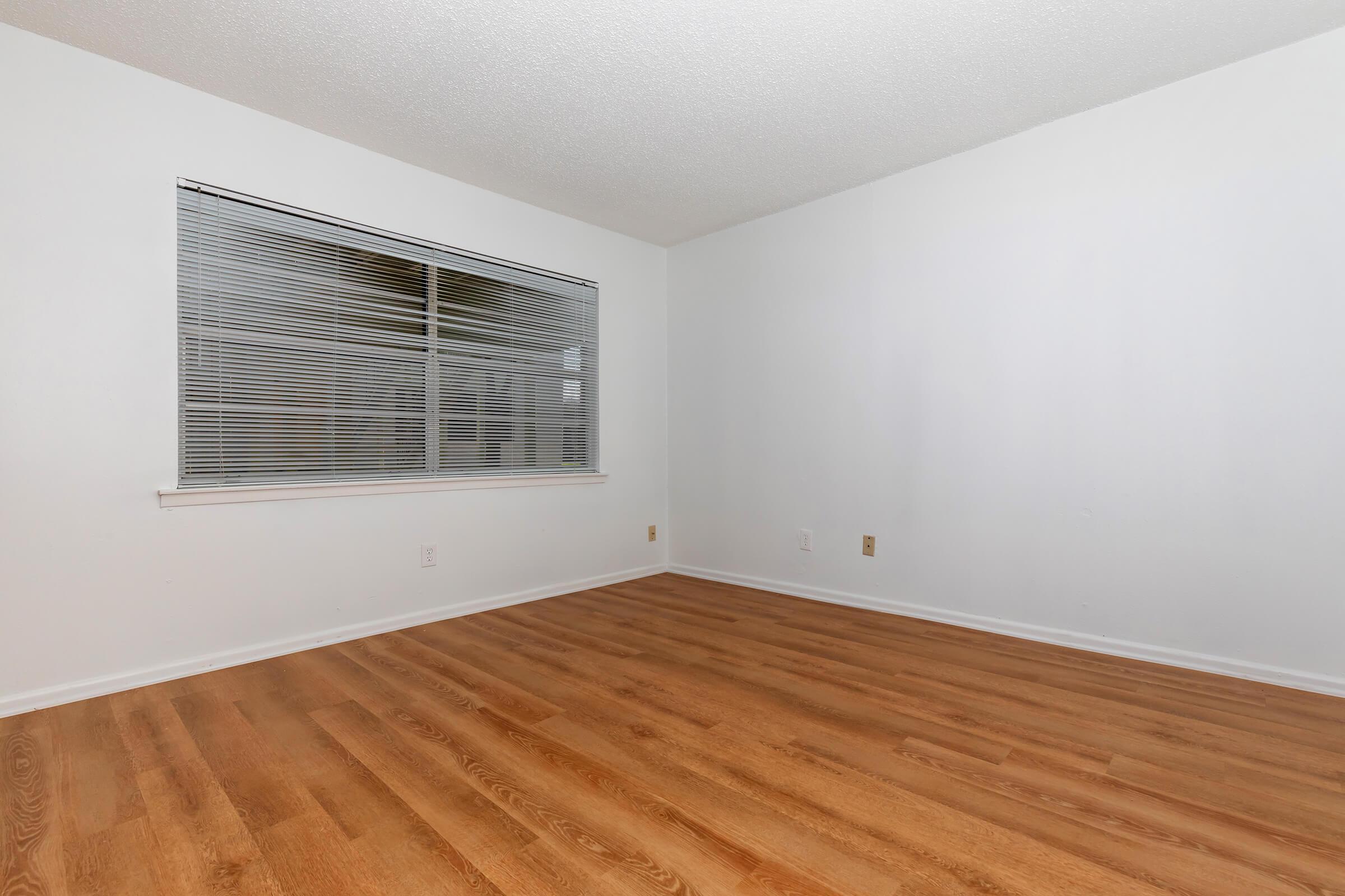 a room with a wooden floor
