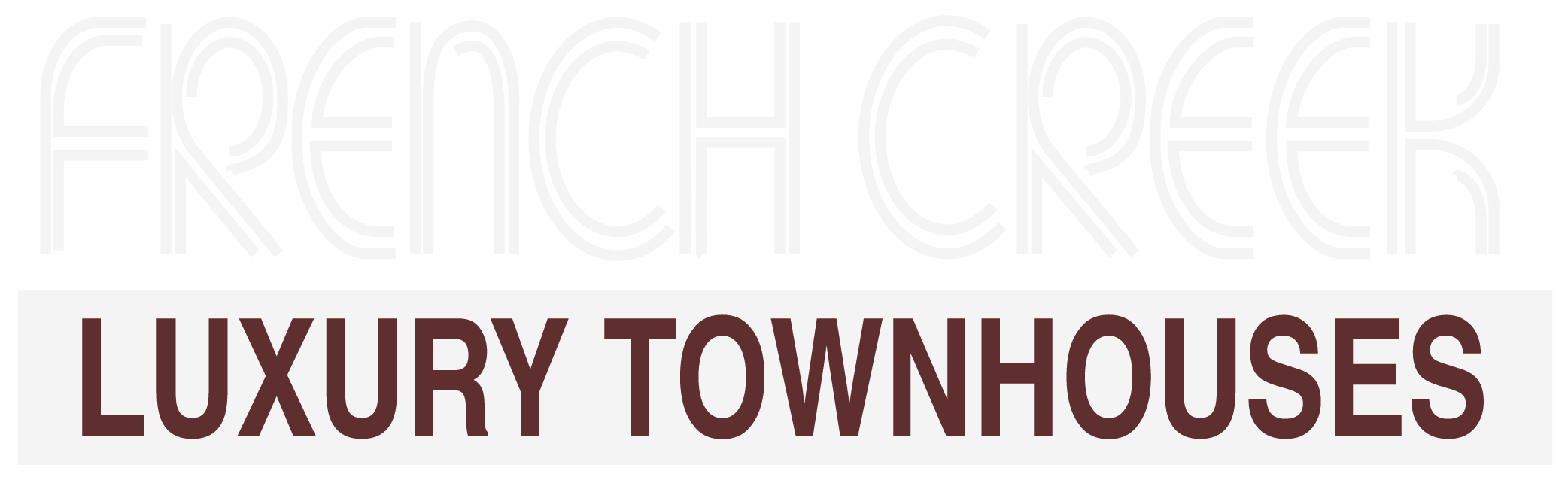French Creek Townhouses ebrochure logo