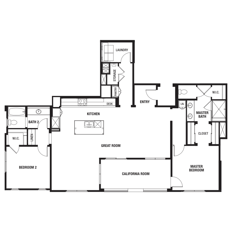 Floor plan image of Plan 1A