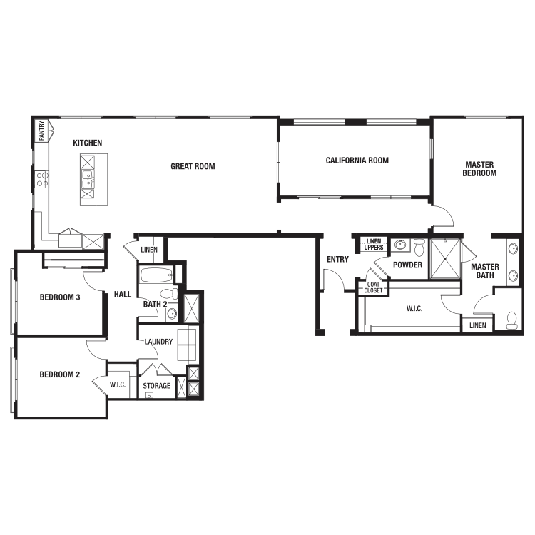 Floor plan image of Plan 2A