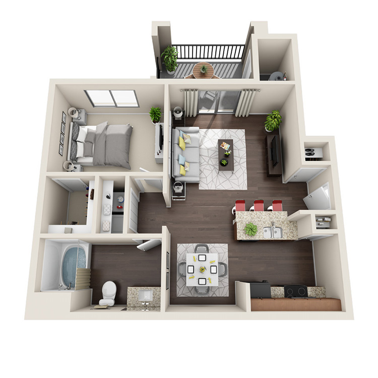 Floor plan image of A1