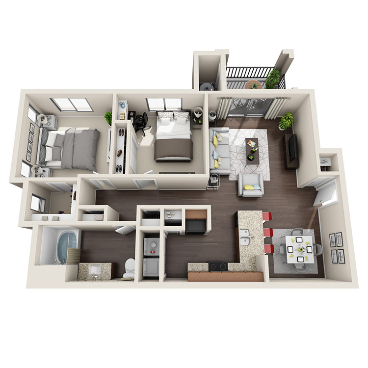 Floor plan image of B1