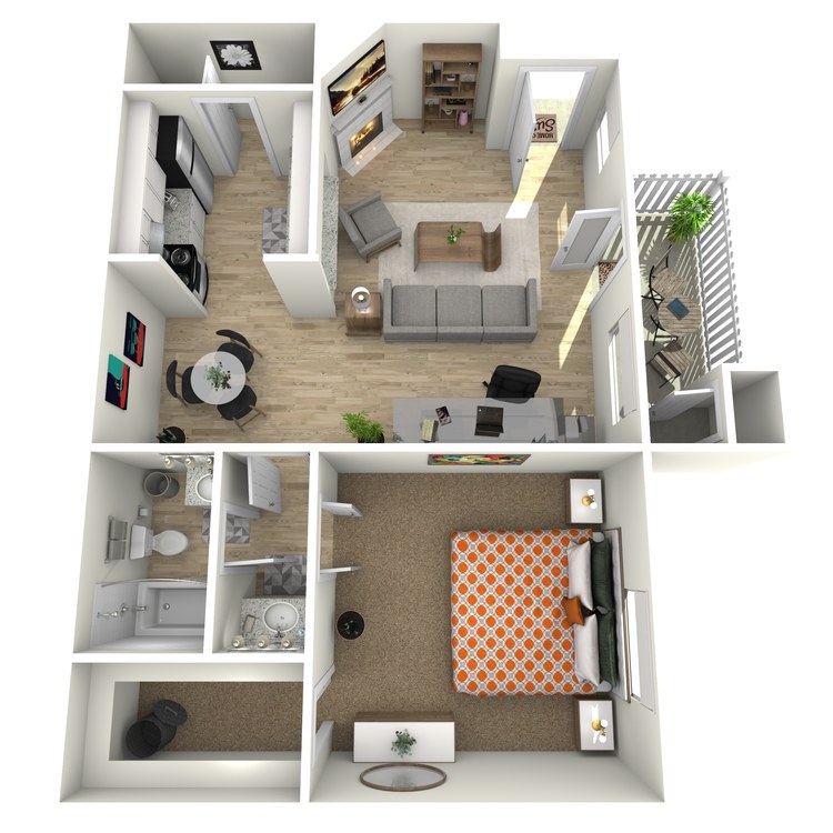 Floor plan image of A8