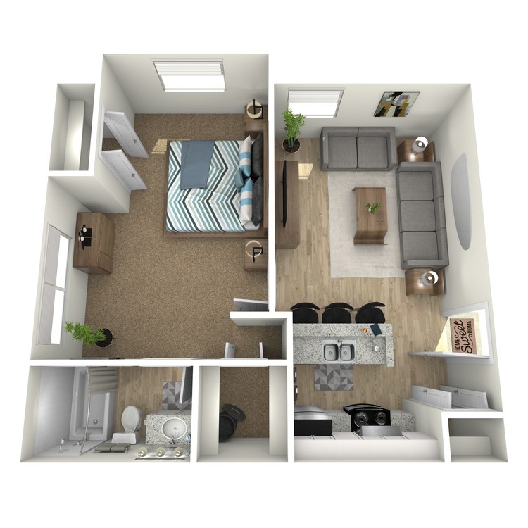 Floor plan image of A3B