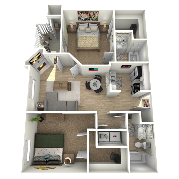 Floor plan image of B3