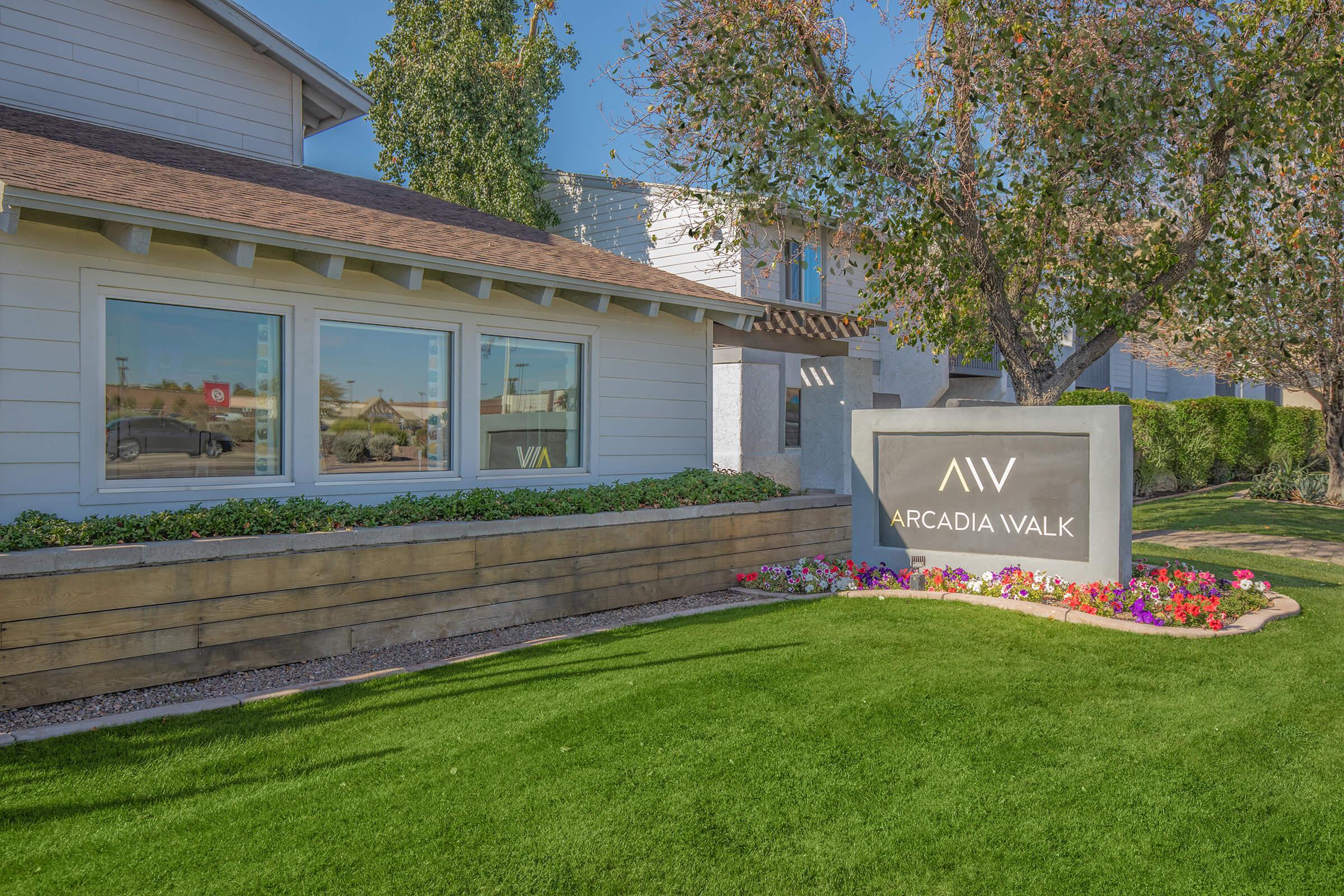 a large lawn in front of a house