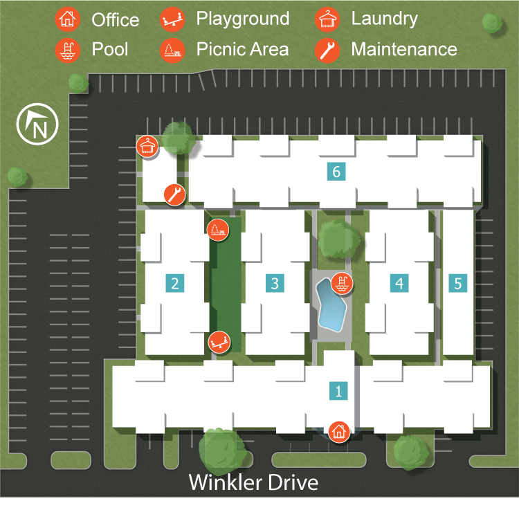 We make every effort to make our website accessible to anybody, especially those with disabilities. If you have question in terms of the relative location of an amenity or apartment home, please give us a call.