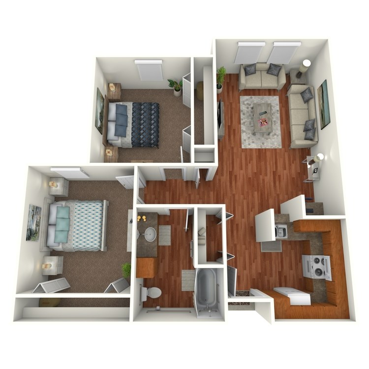 Floor plan image of B2