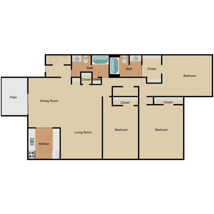 Floor plan image of Belle-R