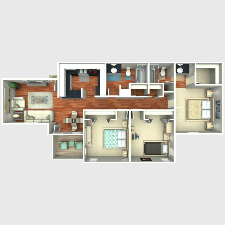 Floor plan image of C1