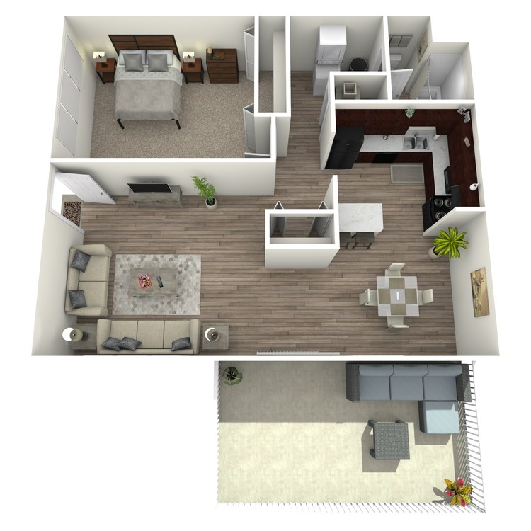 Floor plan image of The Hideaway