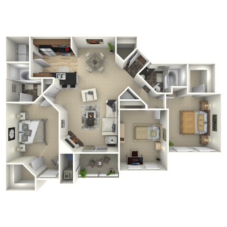Floor plan image of C1