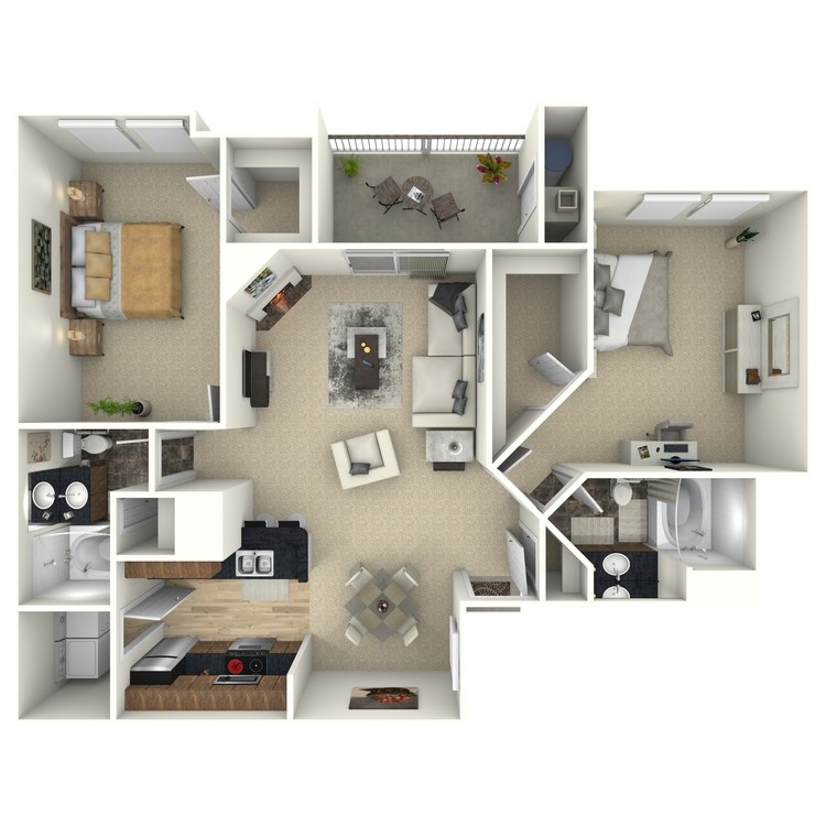 Floor plan image of B3
