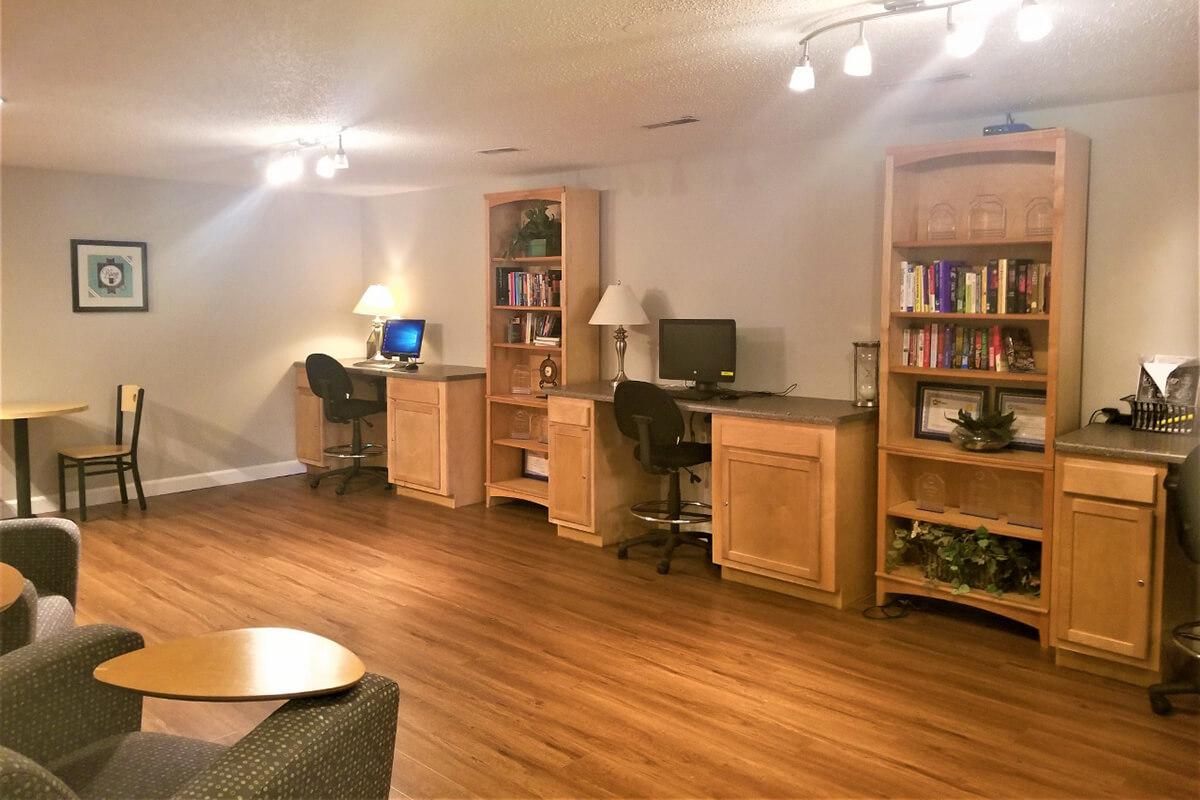 Southmoor Apartments in South County St. Louis, MO - Clubhouse 02.jpg
